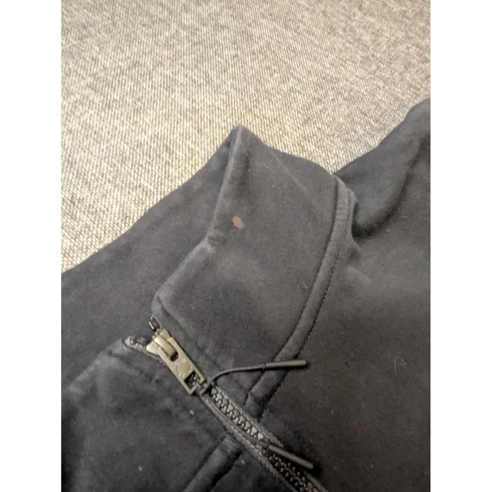 The North‎ Face Mens XL Jacket Full Zip Logo Size XL Black Outdoor Sweatshirt